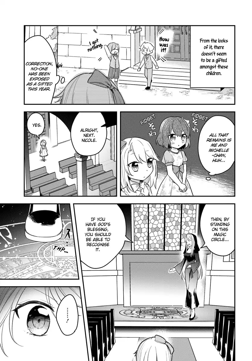 Eiyuu no Musume to Shite Umarekawatta Eiyuu wa Futatabi Eiyuu o Mezasu Chapter 4.1 page 7 - Chapter 4.1: God's Gifts