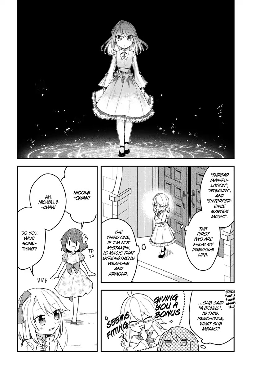 Eiyuu no Musume to Shite Umarekawatta Eiyuu wa Futatabi Eiyuu o Mezasu Chapter 4.1 page 8 - Chapter 4.1: God's Gifts