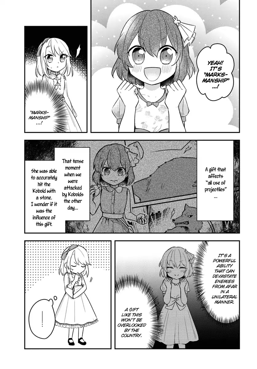Eiyuu no Musume to Shite Umarekawatta Eiyuu wa Futatabi Eiyuu o Mezasu Chapter 4.1 page 9 - Chapter 4.1: God's Gifts