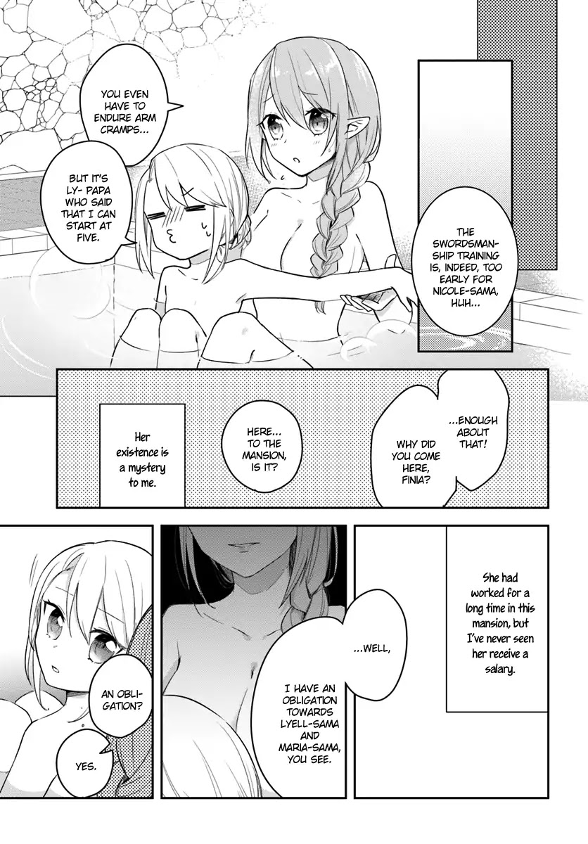 Eiyuu no Musume to Shite Umarekawatta Eiyuu wa Futatabi Eiyuu o Mezasu Chapter 4.2 page 6 - Chapter 4.2: God's Gifts