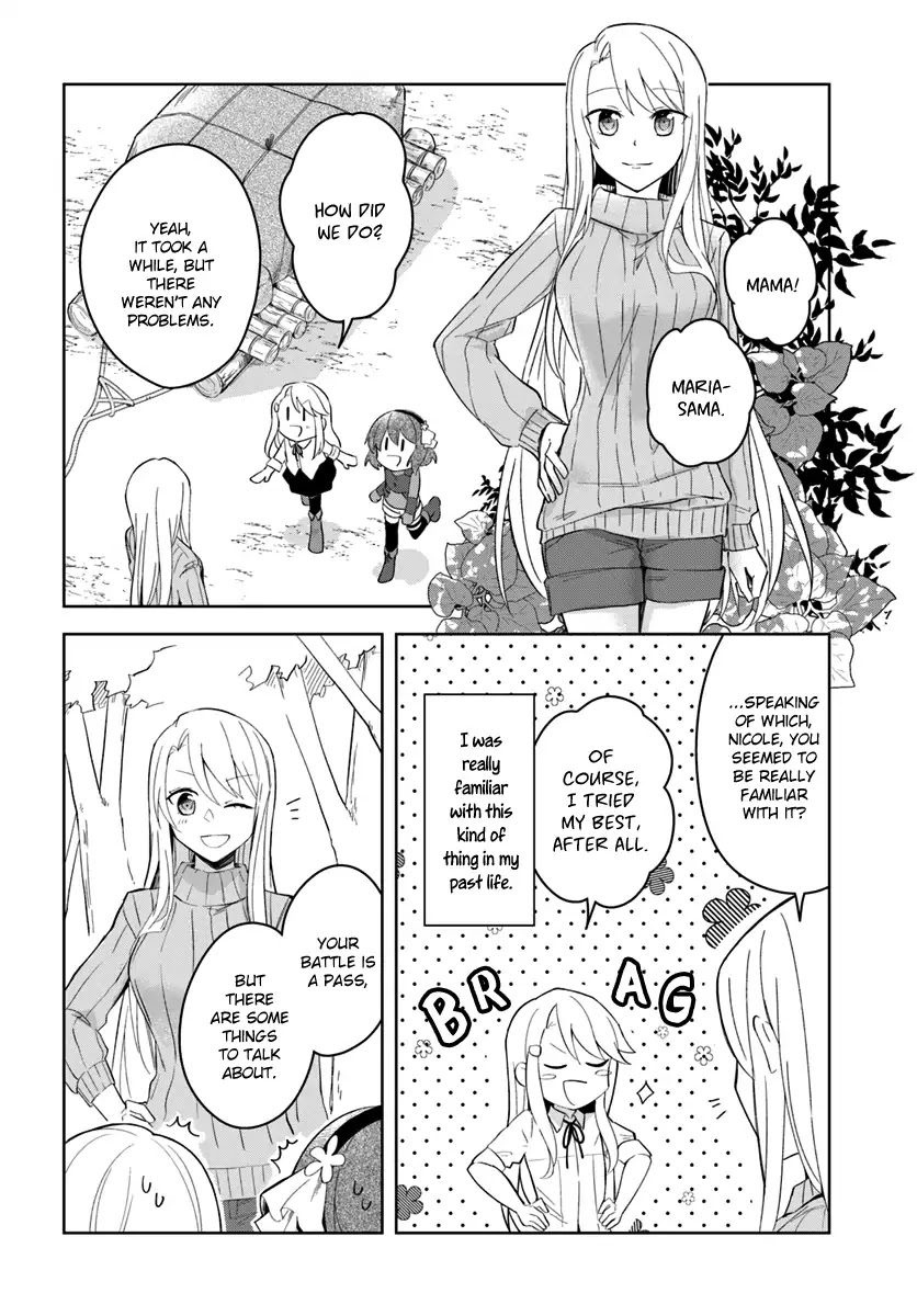 Eiyuu no Musume to Shite Umarekawatta Eiyuu wa Futatabi Eiyuu o Mezasu Chapter 6 page 10 - Chapter 6: The Morning of Departure