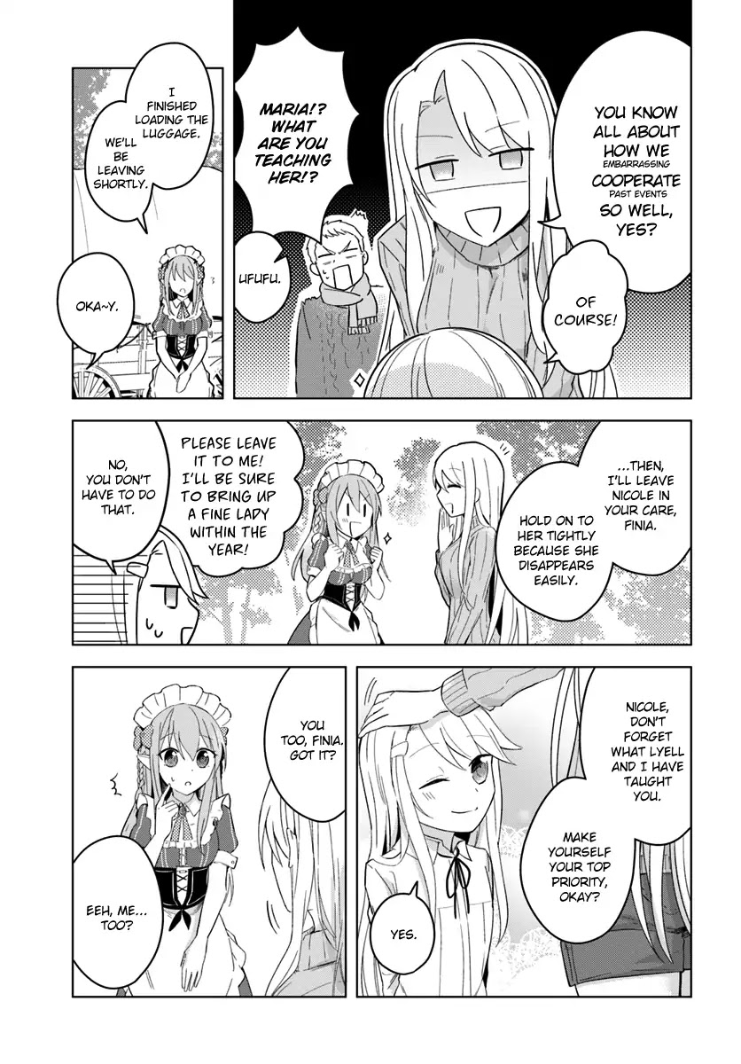 Eiyuu no Musume to Shite Umarekawatta Eiyuu wa Futatabi Eiyuu o Mezasu Chapter 6 page 21 - Chapter 6: The Morning of Departure