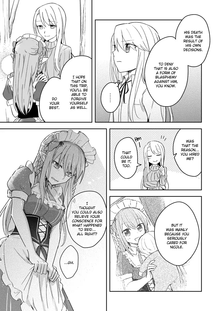 Eiyuu no Musume to Shite Umarekawatta Eiyuu wa Futatabi Eiyuu o Mezasu Chapter 6 page 23 - Chapter 6: The Morning of Departure