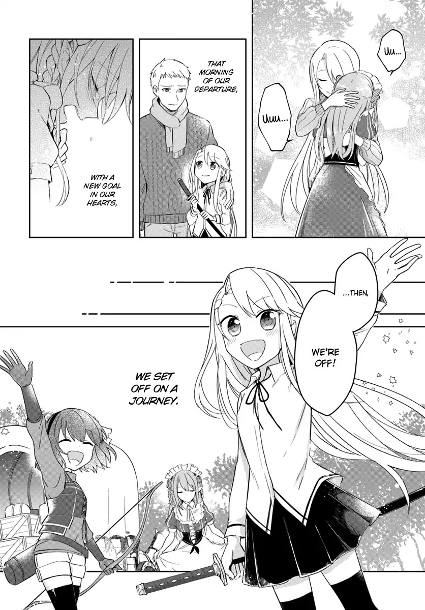 Eiyuu no Musume to Shite Umarekawatta Eiyuu wa Futatabi Eiyuu o Mezasu Chapter 6 page 24 - Chapter 6: The Morning of Departure