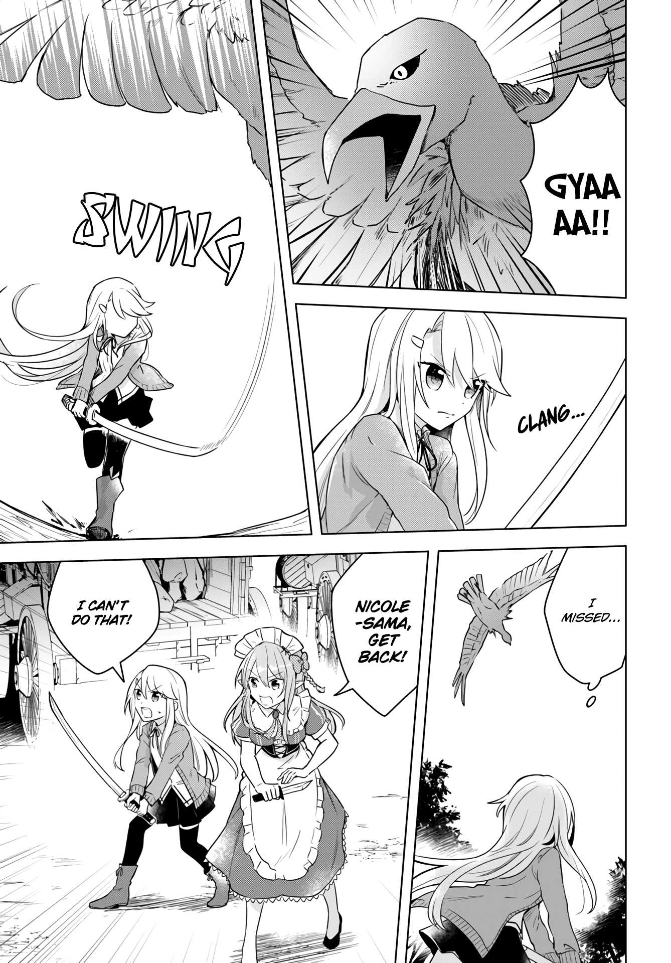 Eiyuu no Musume to Shite Umarekawatta Eiyuu wa Futatabi Eiyuu o Mezasu Chapter 7 page 11 - Chapter 7: The Journey