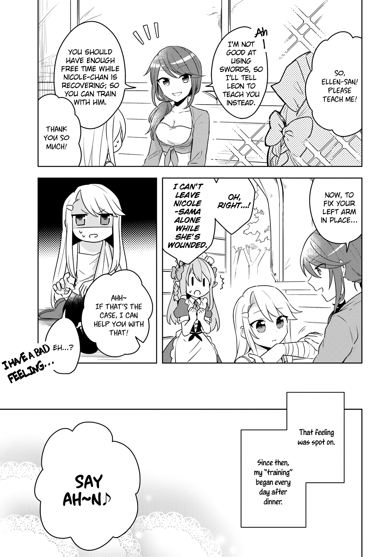 Eiyuu no Musume to Shite Umarekawatta Eiyuu wa Futatabi Eiyuu o Mezasu Chapter 7 page 25 - Chapter 7: The Journey