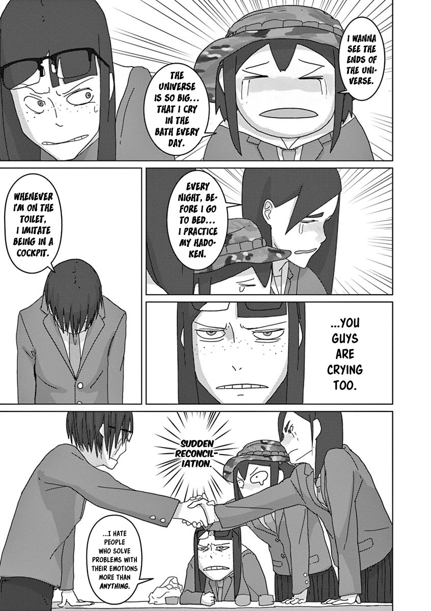Eizouken ni wa Te wo Dasu na! Chapter 10 page 13 - Chapter 10: Construction Of A Realistic Giant Fighting Robot!!