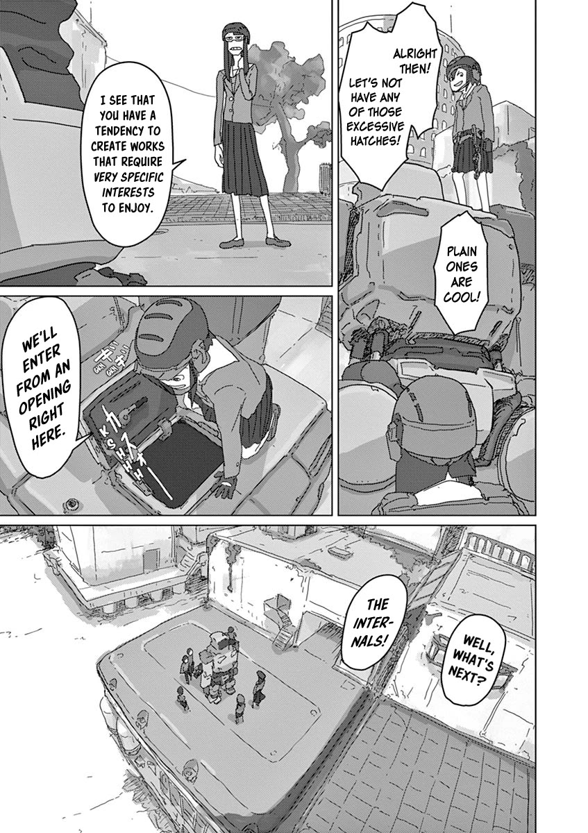 Eizouken ni wa Te wo Dasu na! Chapter 10 page 17 - Chapter 10: Construction Of A Realistic Giant Fighting Robot!!