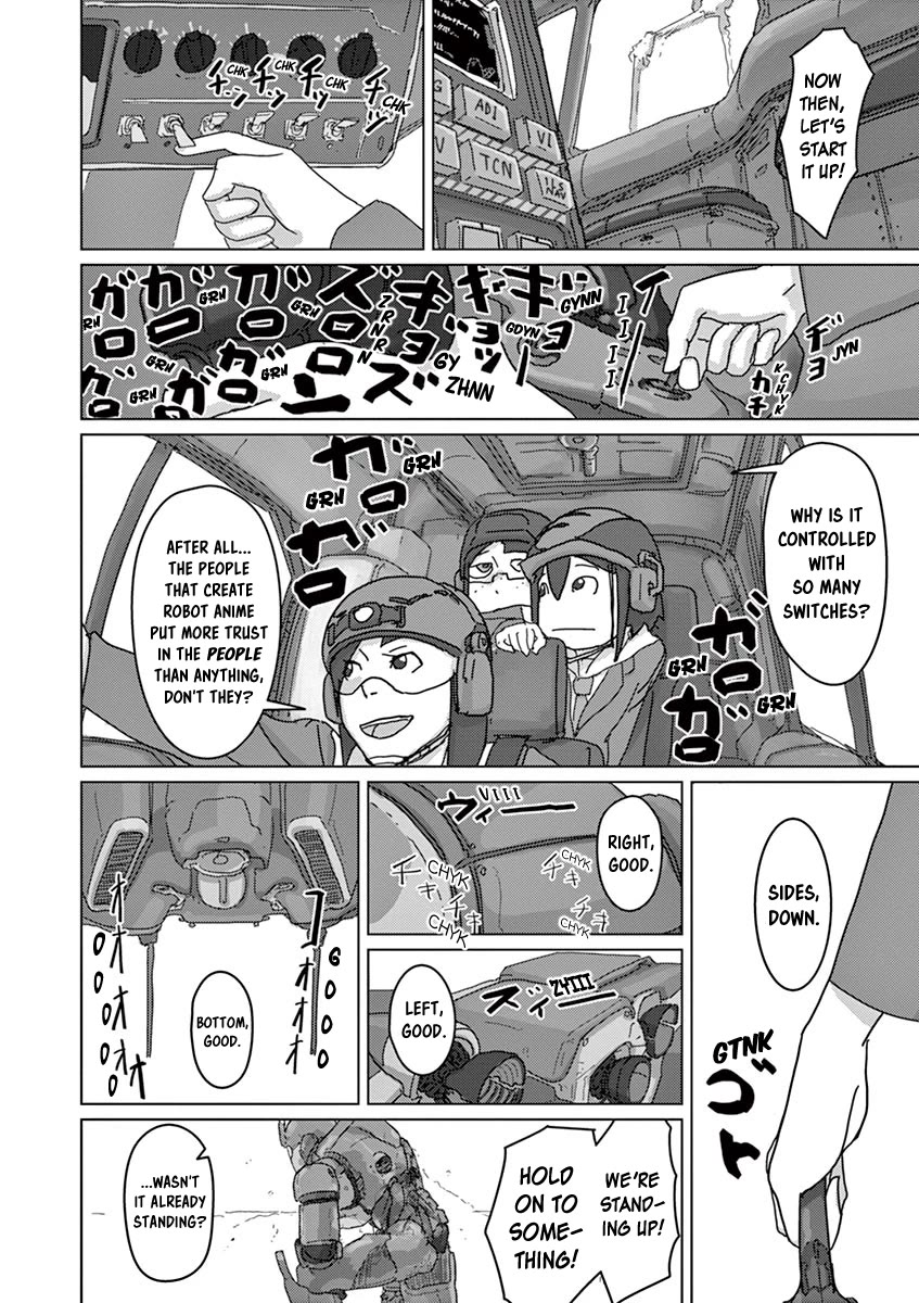Eizouken ni wa Te wo Dasu na! Chapter 10 page 20 - Chapter 10: Construction Of A Realistic Giant Fighting Robot!!