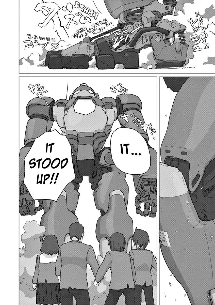 Eizouken ni wa Te wo Dasu na! Chapter 10 page 22 - Chapter 10: Construction Of A Realistic Giant Fighting Robot!!
