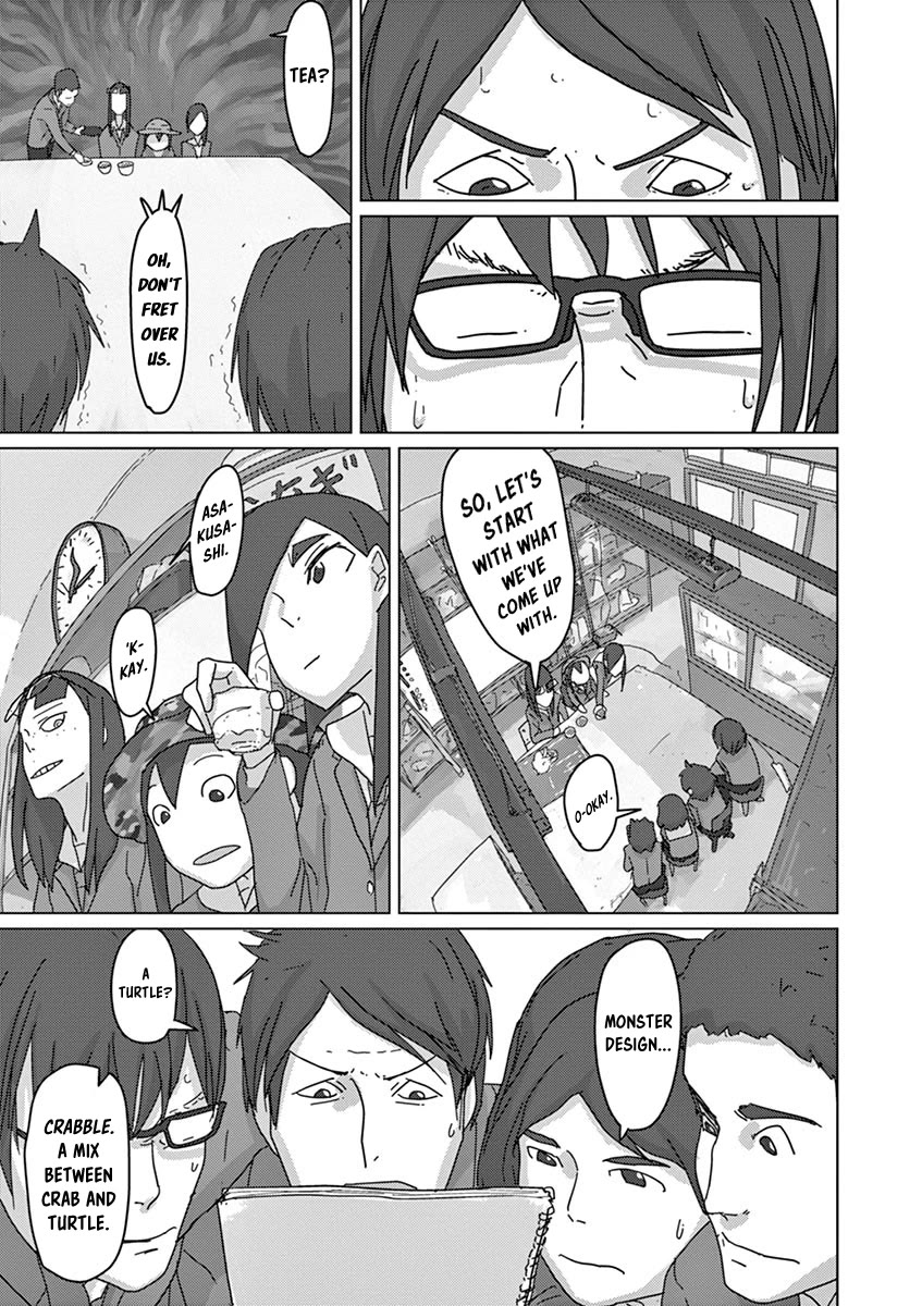 Eizouken ni wa Te wo Dasu na! Chapter 10 page 7 - Chapter 10: Construction Of A Realistic Giant Fighting Robot!!