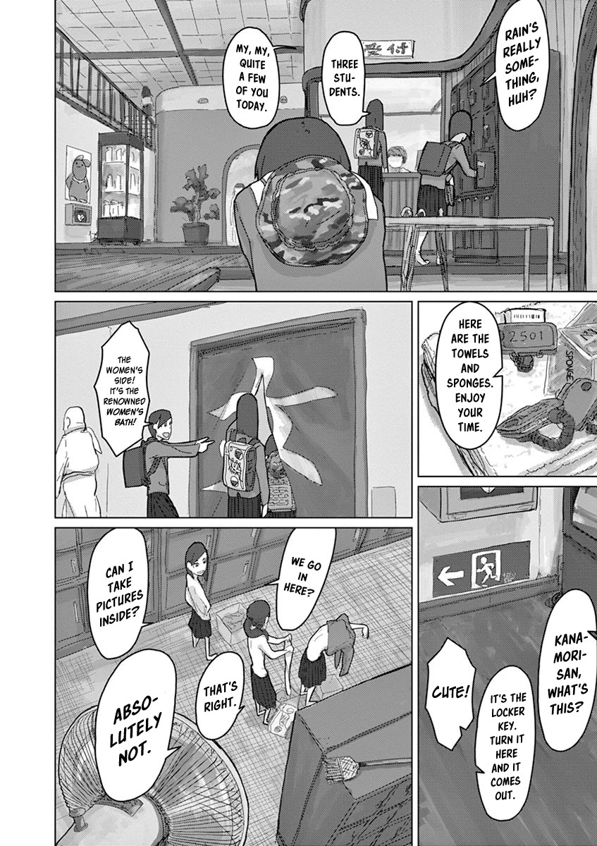 Eizouken ni wa Te wo Dasu na! Chapter 13 page 6 - Chapter 13: Relaxing At Ongyoku Bathhouse