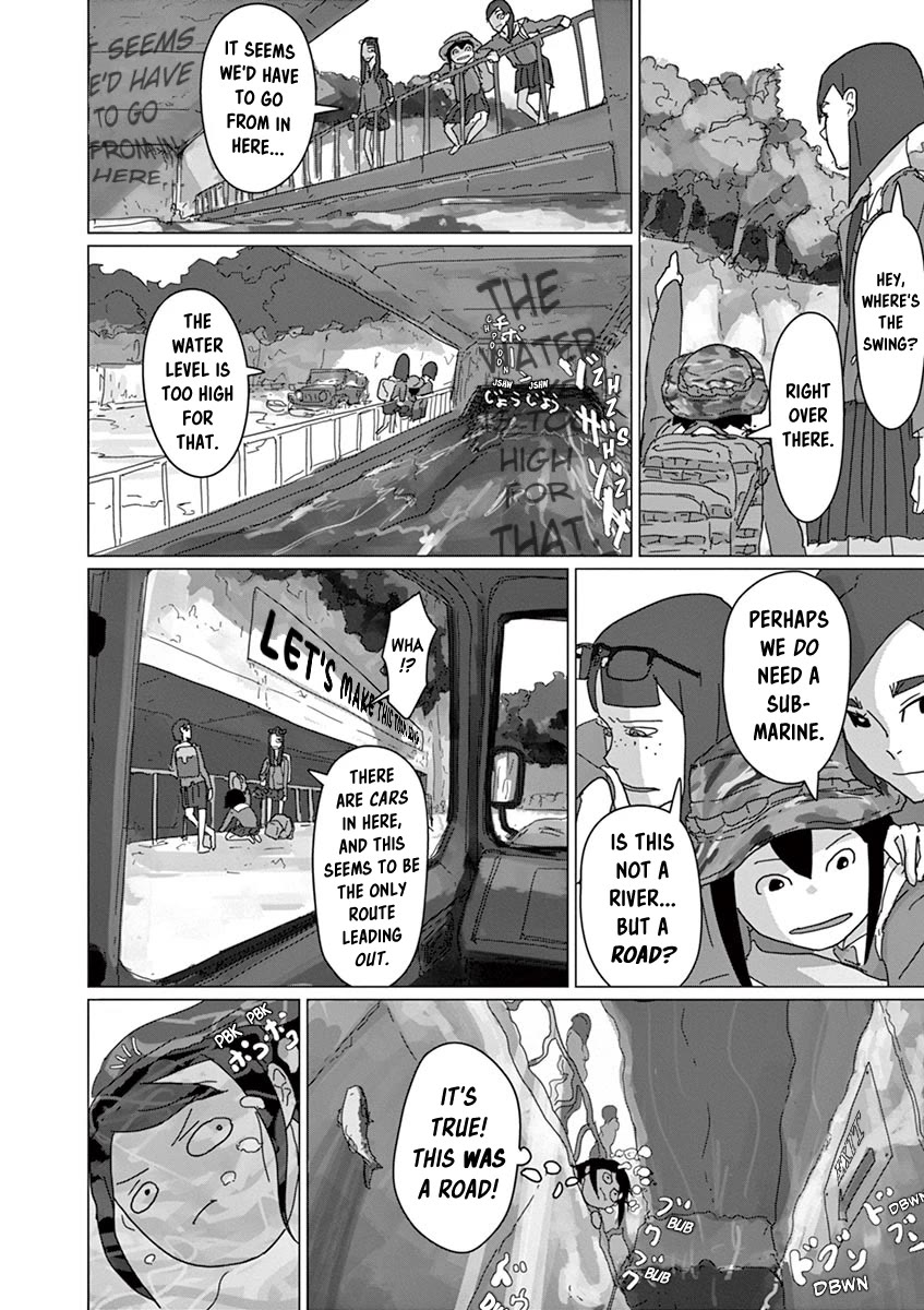 Eizouken ni wa Te wo Dasu na! Chapter 16 page 13 - Chapter 16: Ghosts Of The Kappa Appear In Atlantis