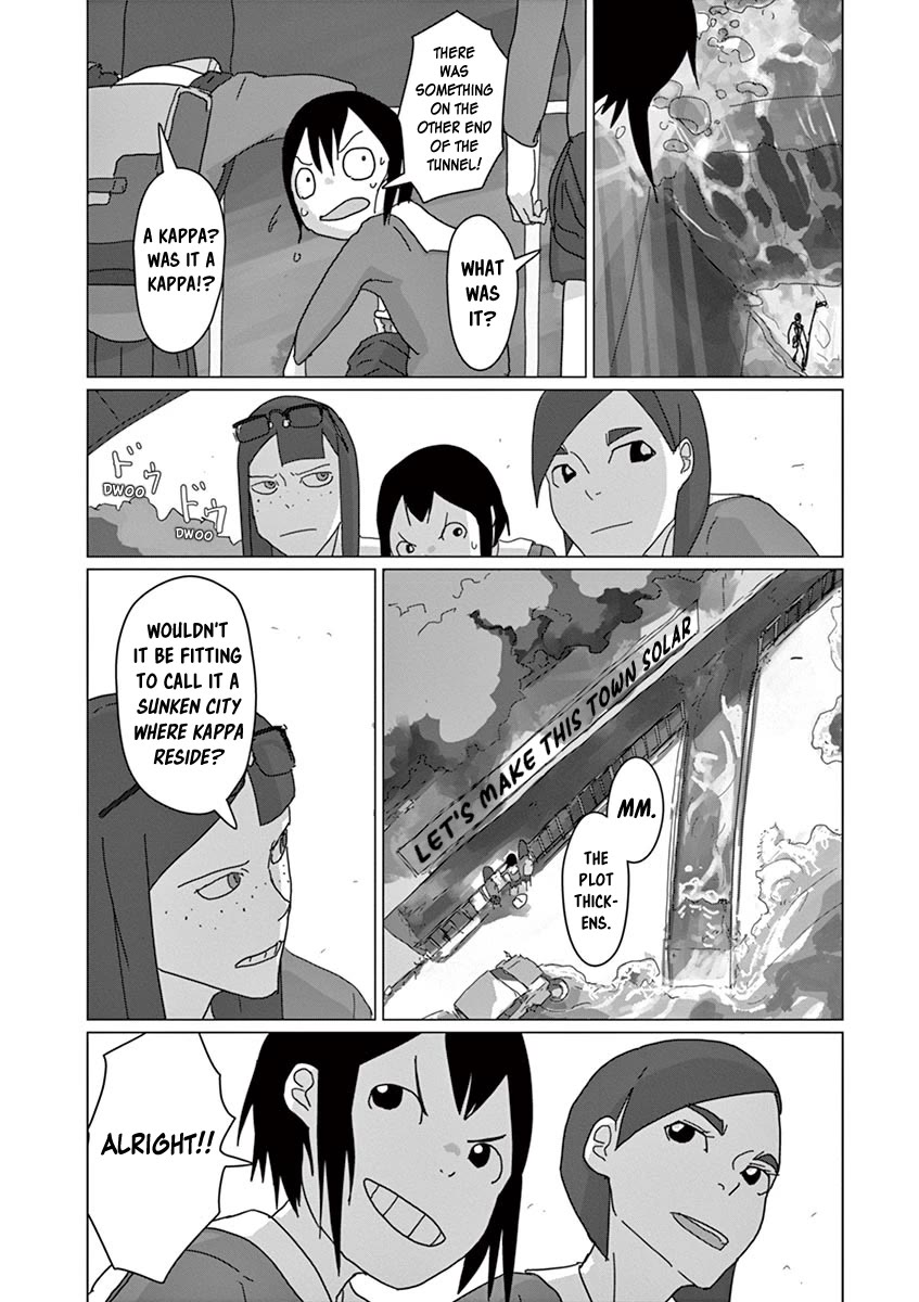 Eizouken ni wa Te wo Dasu na! Chapter 16 page 14 - Chapter 16: Ghosts Of The Kappa Appear In Atlantis