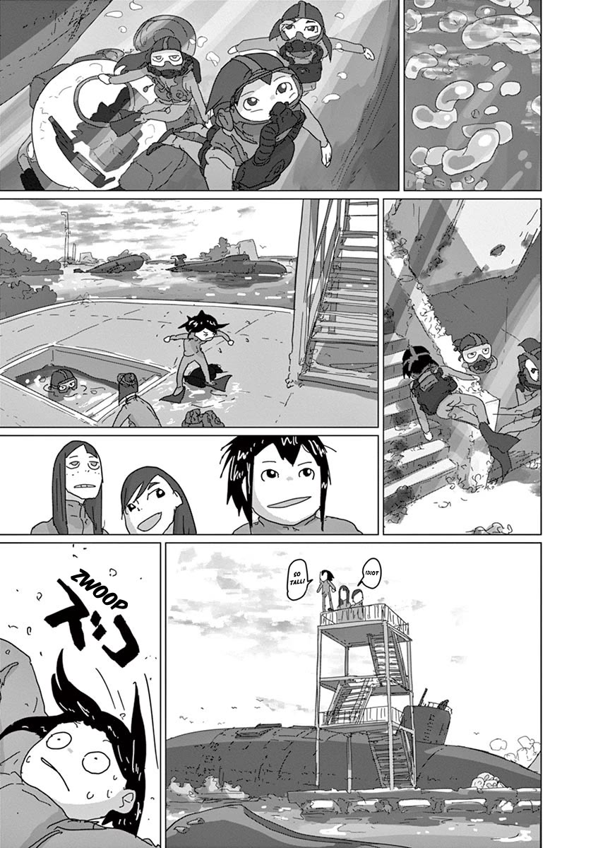 Eizouken ni wa Te wo Dasu na! Chapter 16 page 17 - Chapter 16: Ghosts Of The Kappa Appear In Atlantis