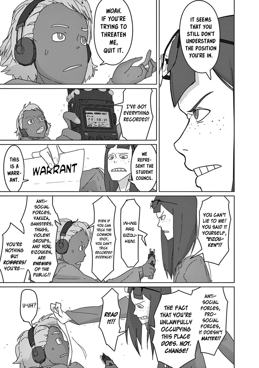Eizouken ni wa Te wo Dasu na! Chapter 17 page 15 - Chapter 17: Operation Treasure Heist!