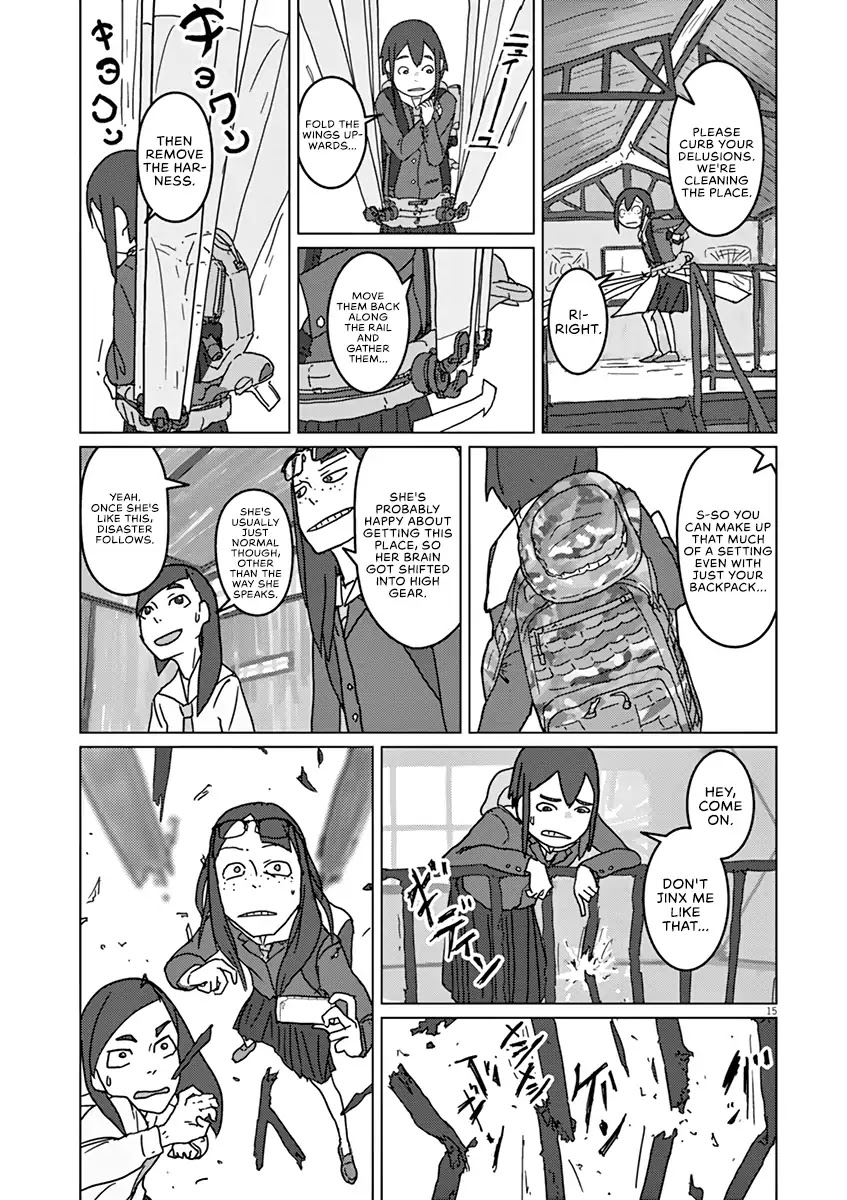Eizouken ni wa Te wo Dasu na! Chapter 2 page 13 - Chapter 2: Rise, Motion Picture Club!