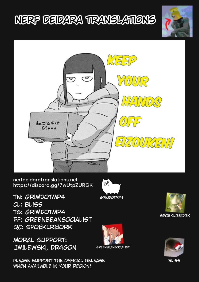 Eizouken ni wa Te wo Dasu na! Chapter 21 page 22 - Chapter 21: Chibimori Of The Snowy Mountain