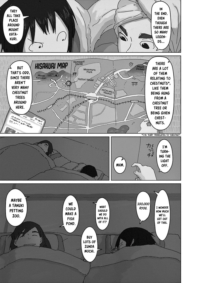 Eizouken ni wa Te wo Dasu na! Chapter 24 page 8 - Chapter 24: Tanuki Of The Hidden Village