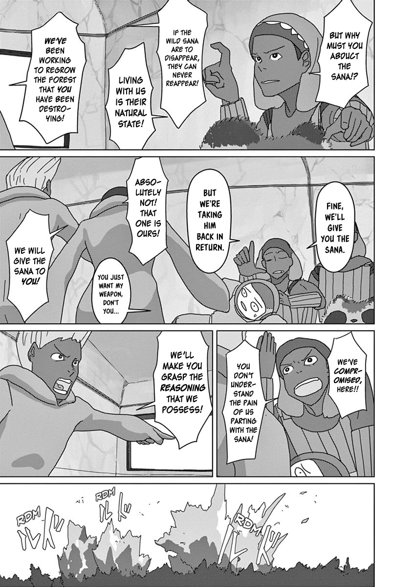 Eizouken ni wa Te wo Dasu na! Chapter 29 page 19 - Chapter 29: Tanuki El Dorado
