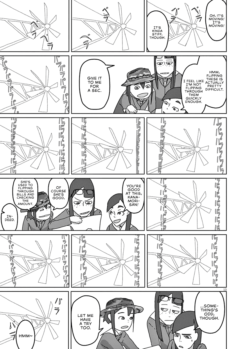 Eizouken ni wa Te wo Dasu na! Chapter 3 page 13 - Chapter 3: Unpaid Labor! Flipbook Animation Sweatshop