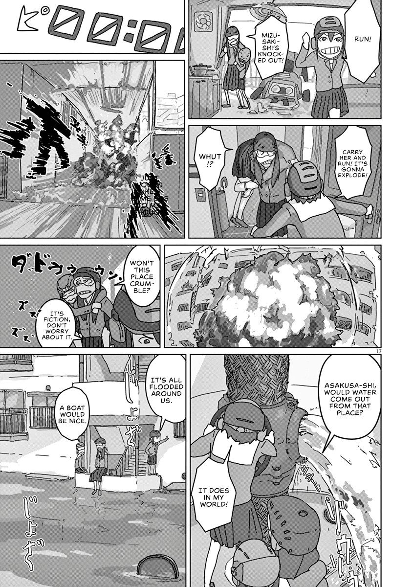 Eizouken ni wa Te wo Dasu na! Chapter 3 page 17 - Chapter 3: Unpaid Labor! Flipbook Animation Sweatshop