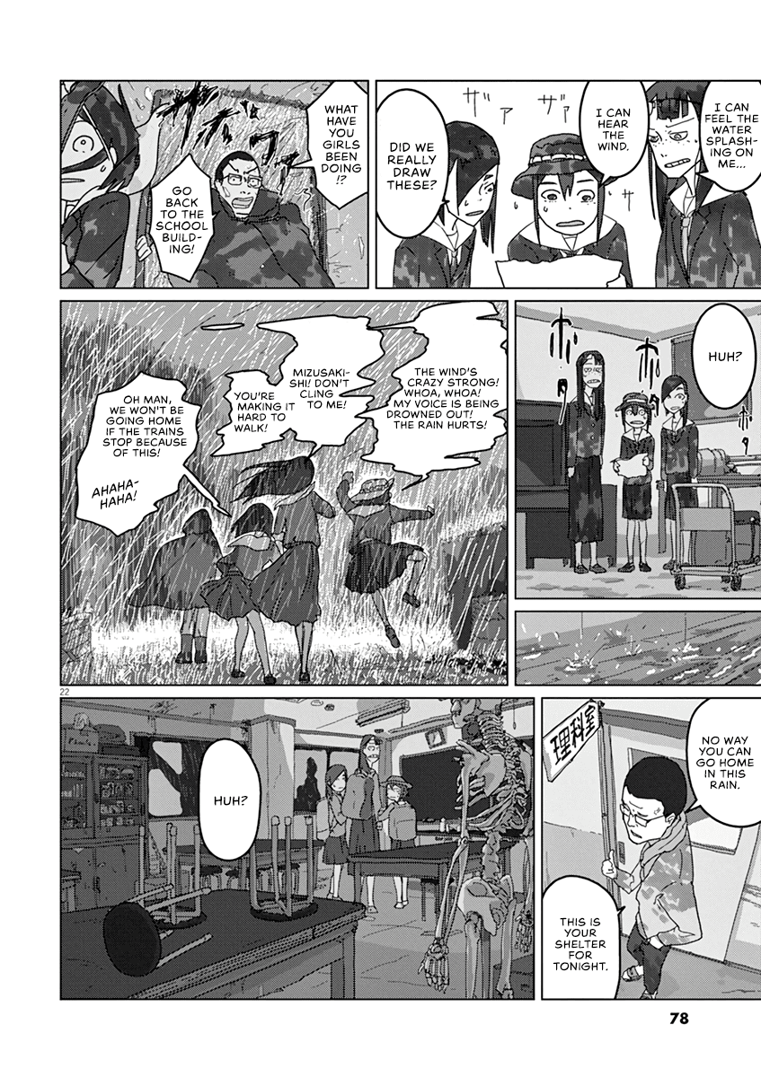 Eizouken ni wa Te wo Dasu na! Chapter 3 page 21 - Chapter 3: Unpaid Labor! Flipbook Animation Sweatshop