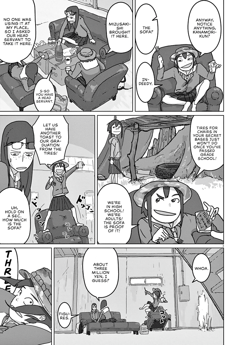 Eizouken ni wa Te wo Dasu na! Chapter 3 page 3 - Chapter 3: Unpaid Labor! Flipbook Animation Sweatshop
