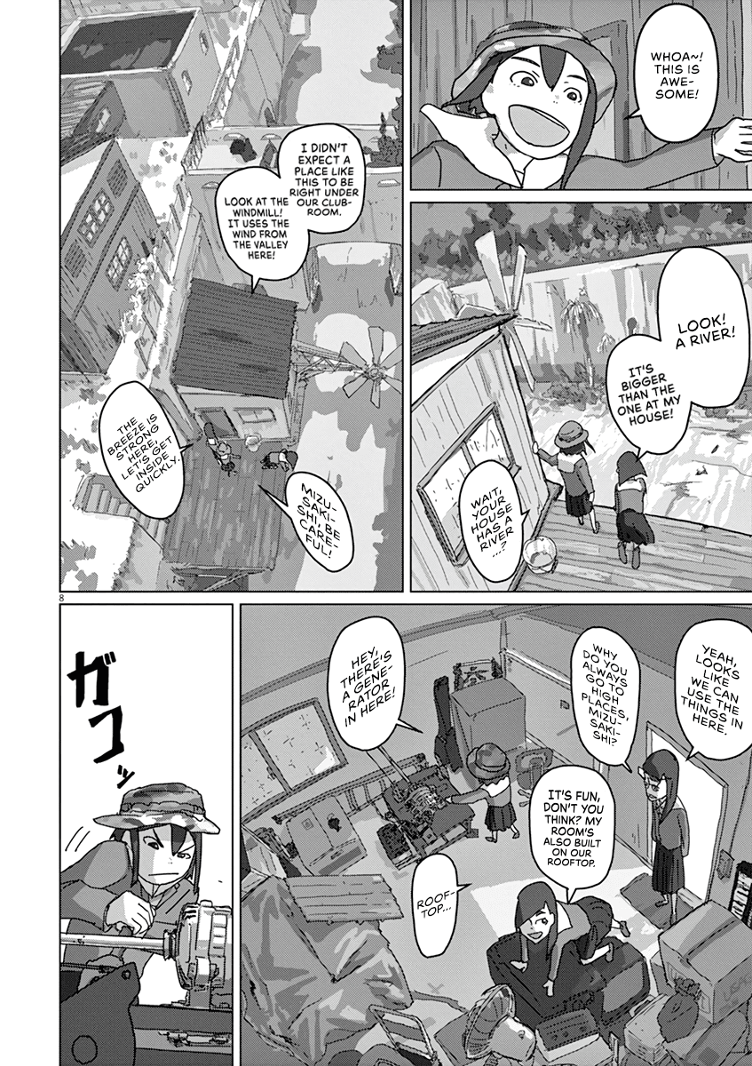 Eizouken ni wa Te wo Dasu na! Chapter 3 page 8 - Chapter 3: Unpaid Labor! Flipbook Animation Sweatshop