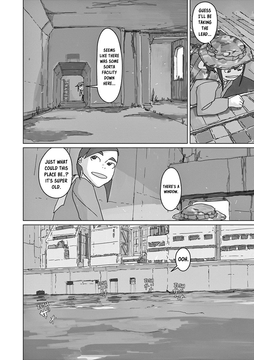 Eizouken ni wa Te wo Dasu na! Chapter 32 page 8 - Chapter 32: Kappa Truly Exist! Kappa VS Monster Fish!