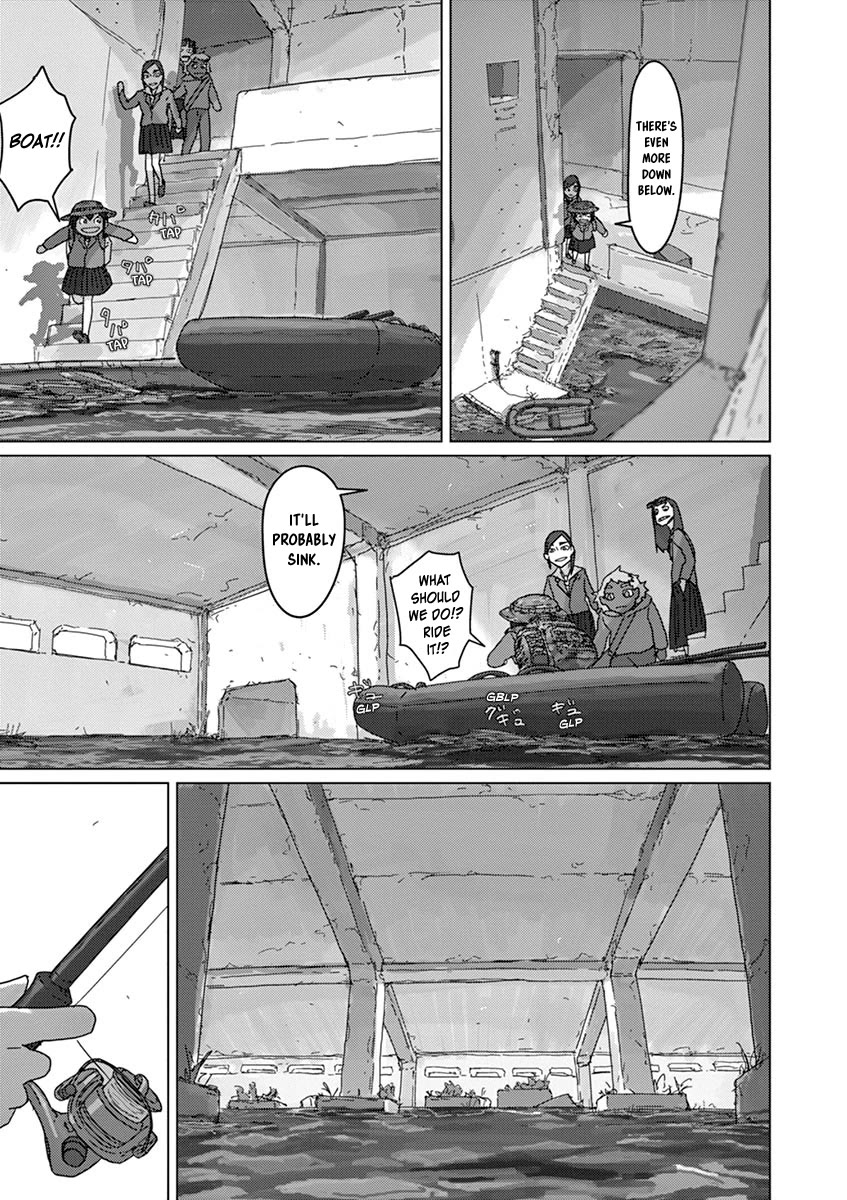 Eizouken ni wa Te wo Dasu na! Chapter 32 page 9 - Chapter 32: Kappa Truly Exist! Kappa VS Monster Fish!