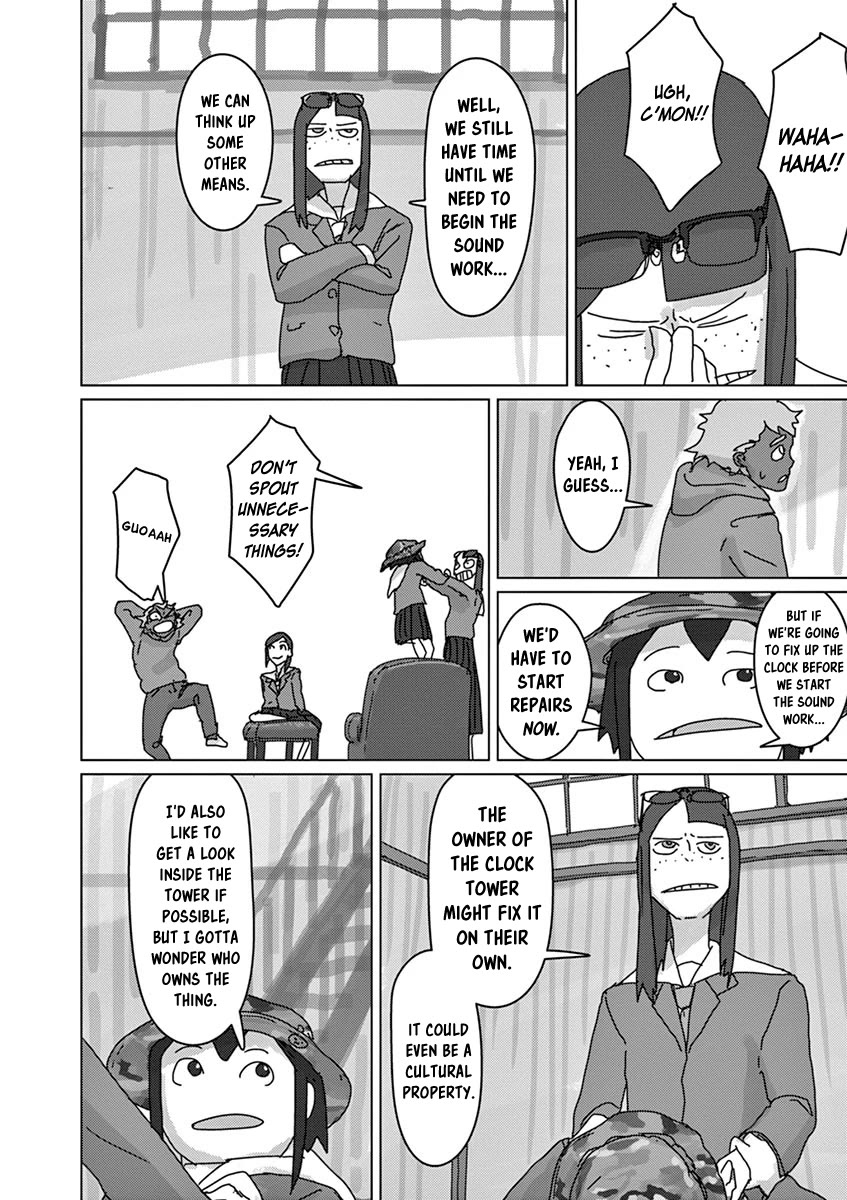 Eizouken ni wa Te wo Dasu na! Chapter 33 page 10 - Chapter 33: Secret Of The Clock Tower