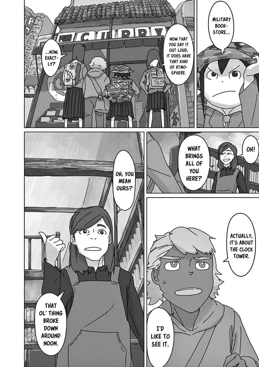 Eizouken ni wa Te wo Dasu na! Chapter 33 page 12 - Chapter 33: Secret Of The Clock Tower