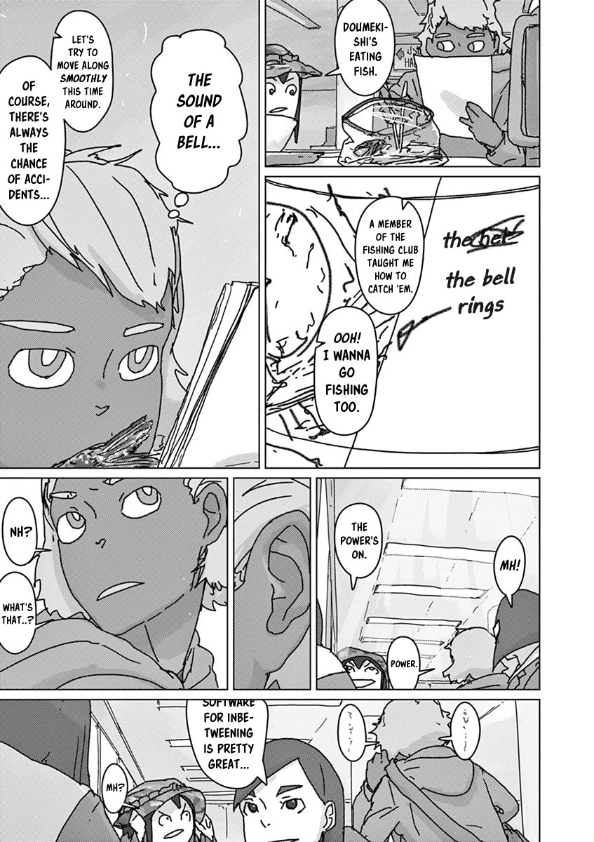 Eizouken ni wa Te wo Dasu na! Chapter 33 page 3 - Chapter 33: Secret Of The Clock Tower