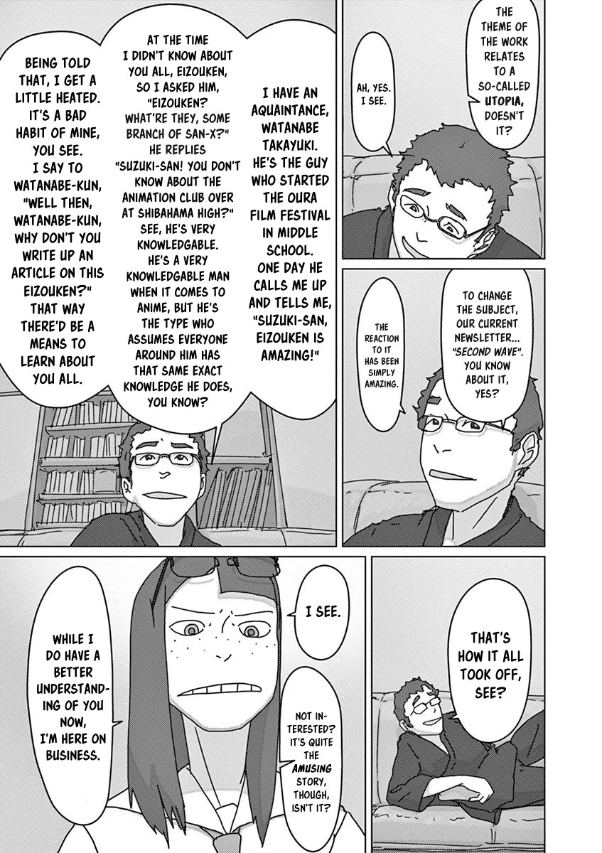 Eizouken ni wa Te wo Dasu na! Chapter 36 page 11 - Chapter 36: Screening Preparation