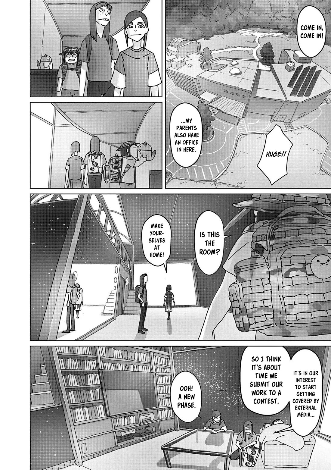 Eizouken ni wa Te wo Dasu na! Chapter 38 page 16 - Chapter 38: Restarting