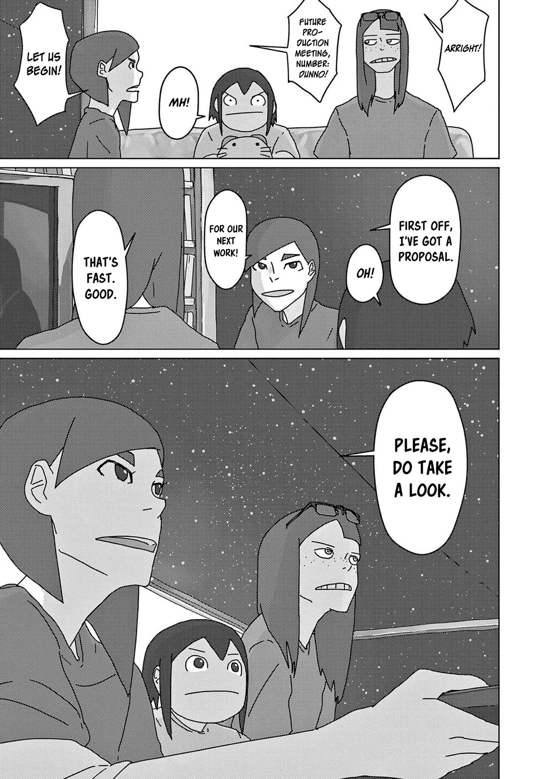 Eizouken ni wa Te wo Dasu na! Chapter 38 page 17 - Chapter 38: Restarting