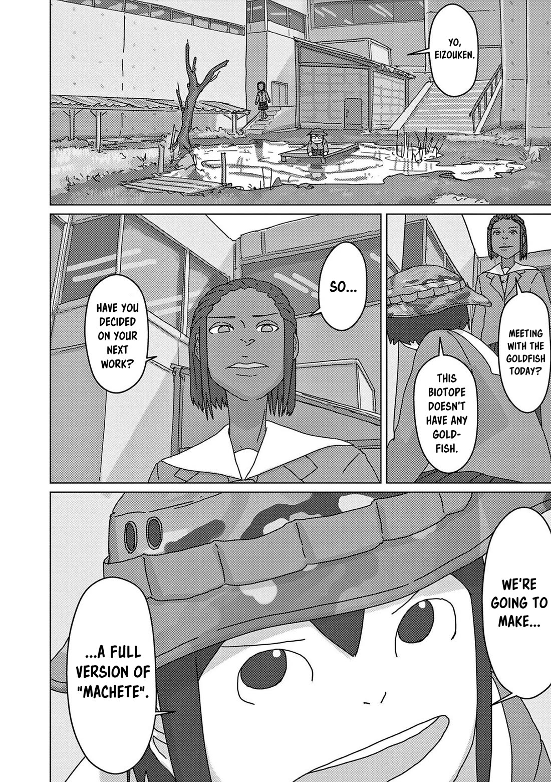 Eizouken ni wa Te wo Dasu na! Chapter 38 page 18 - Chapter 38: Restarting