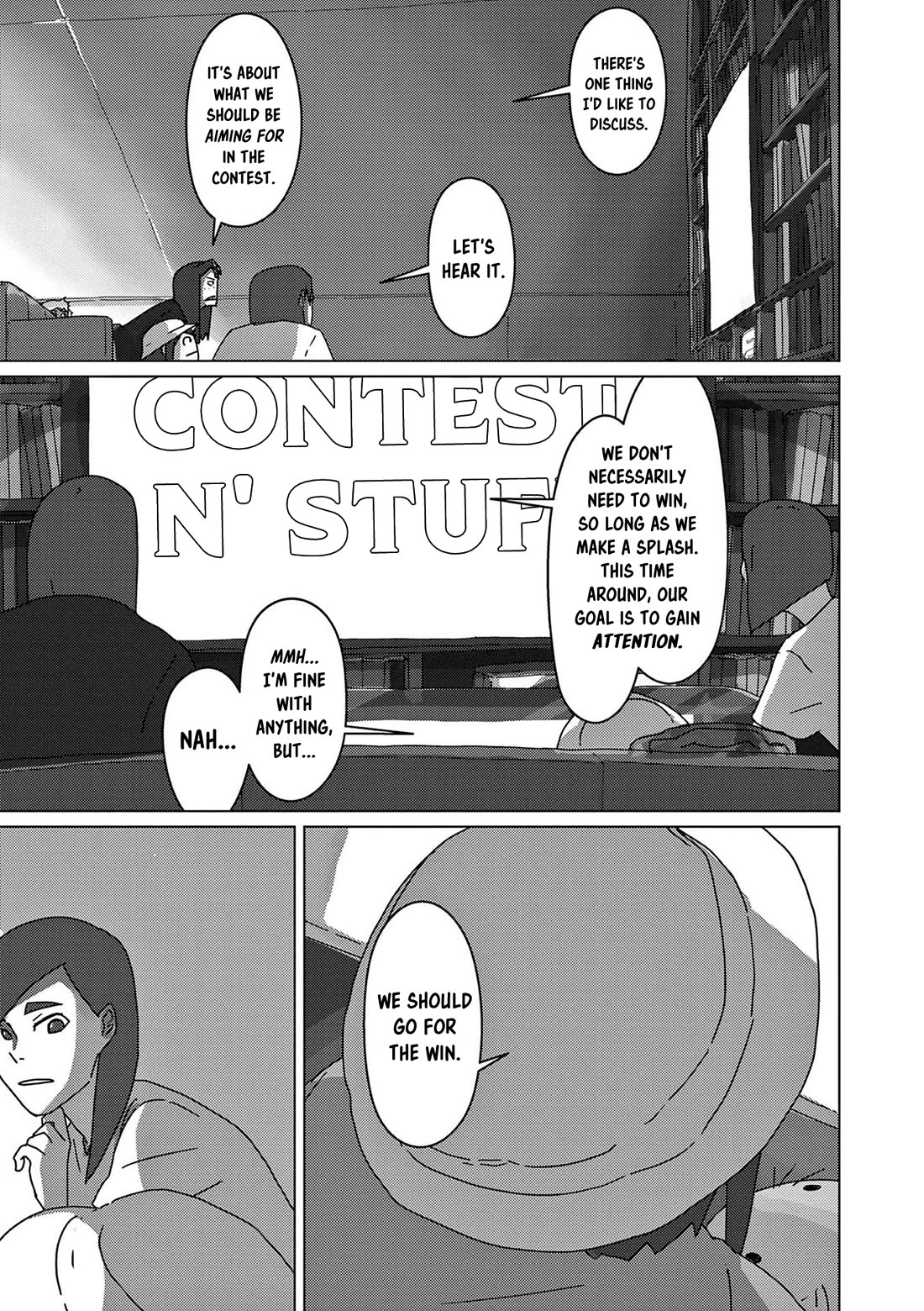 Eizouken ni wa Te wo Dasu na! Chapter 39 page 3 - Chapter 39: Who Are You People!?