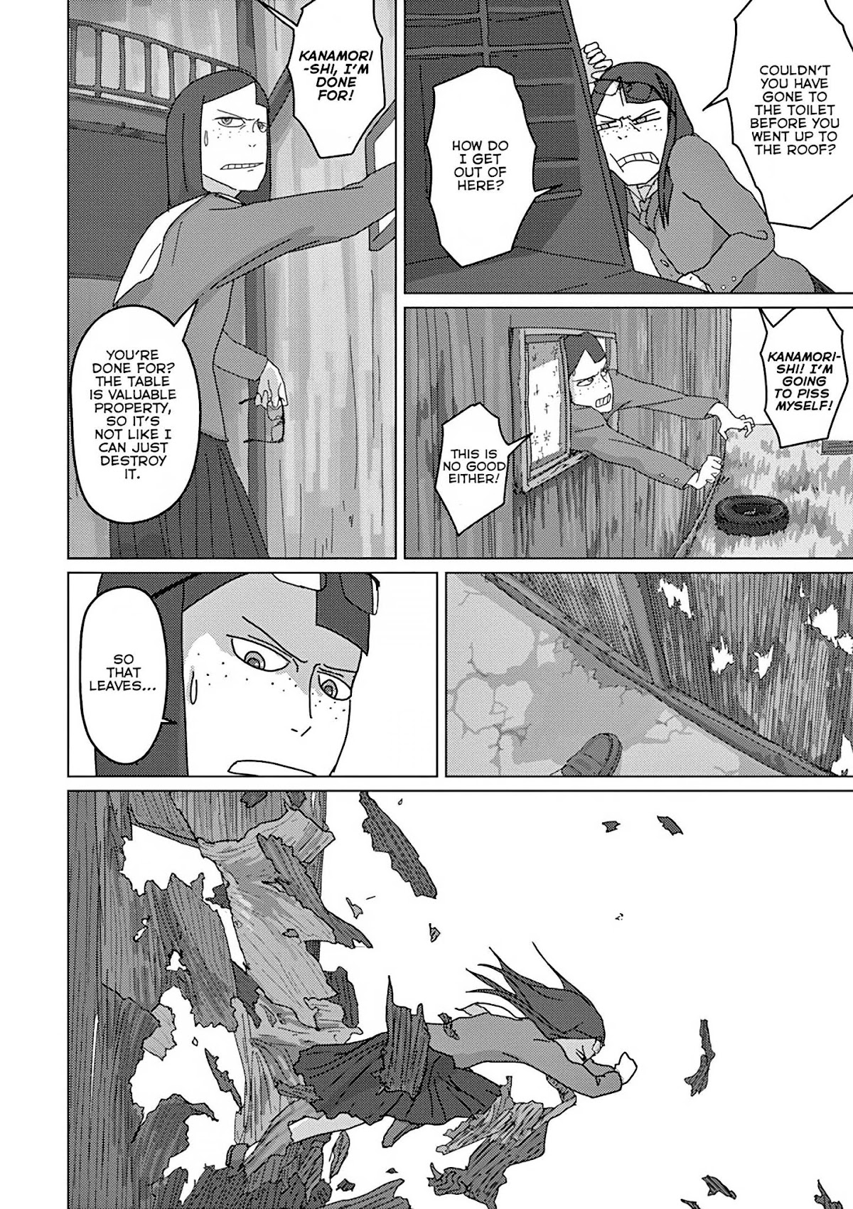 Eizouken ni wa Te wo Dasu na! Chapter 4 page 17 - Chapter 4: Motion Picture Club’s Disastrous Day