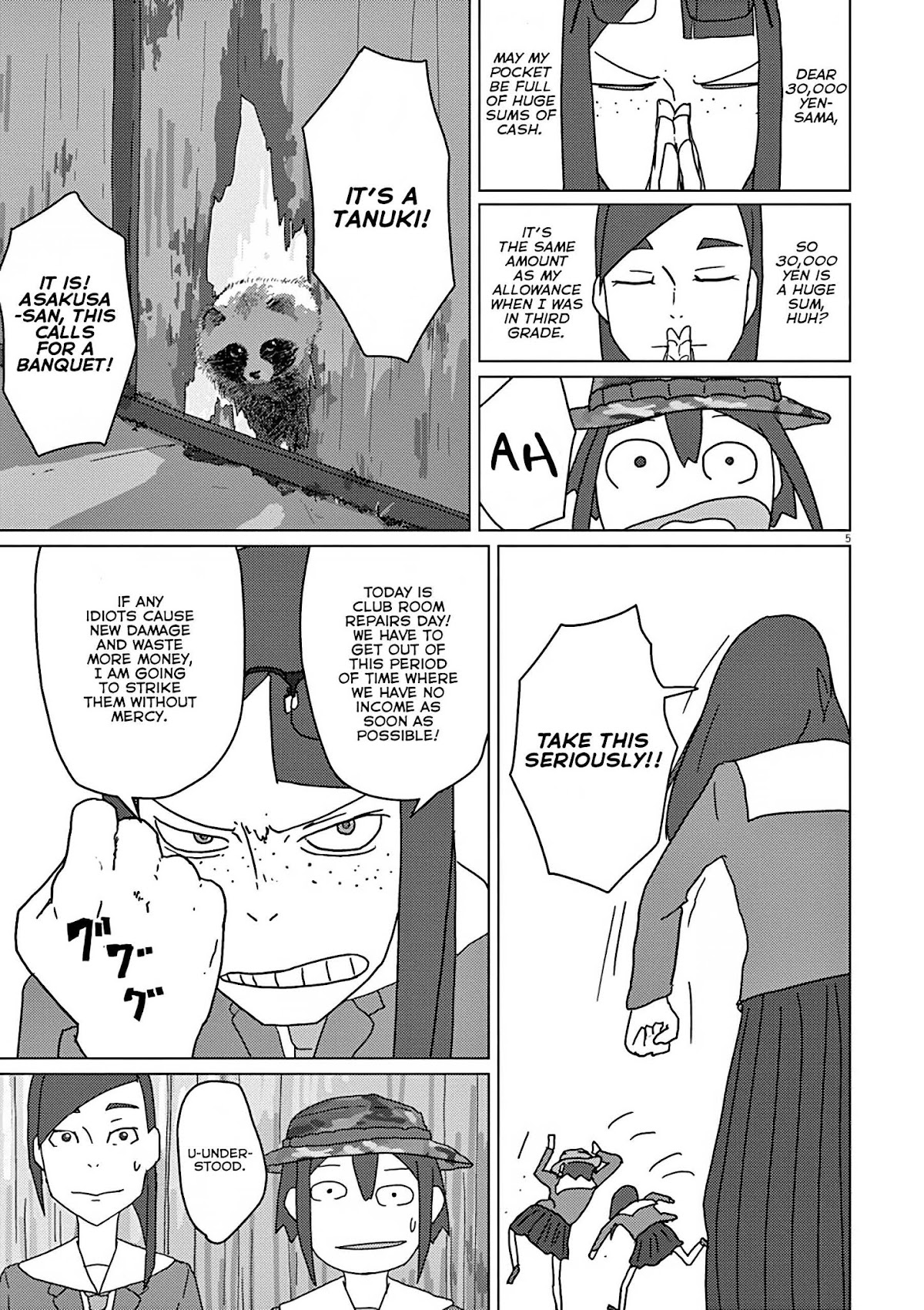 Eizouken ni wa Te wo Dasu na! Chapter 4 page 6 - Chapter 4: Motion Picture Club’s Disastrous Day
