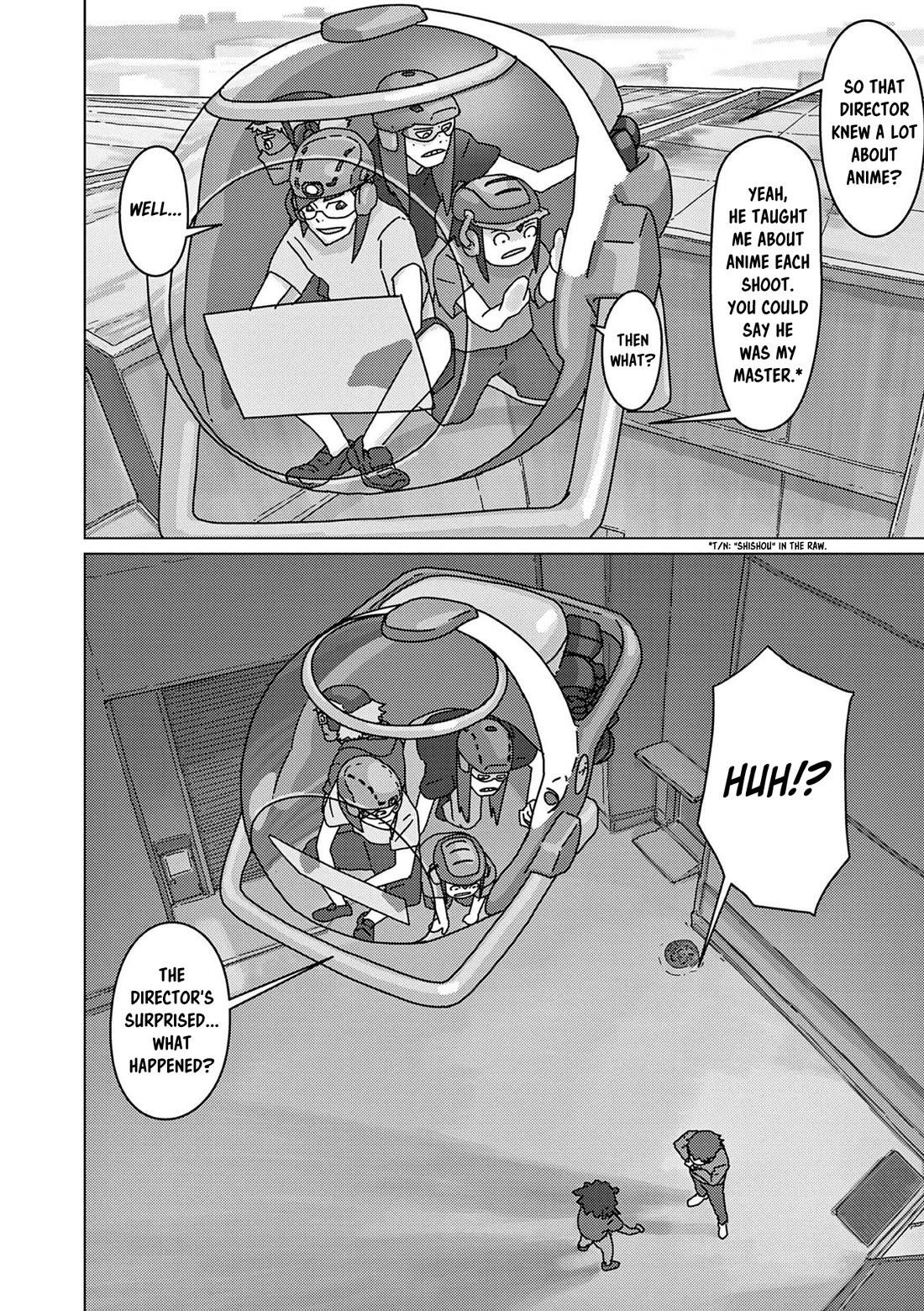 Eizouken ni wa Te wo Dasu na! Chapter 40 page 16 - Chapter 40: Chibisaki In The Studio