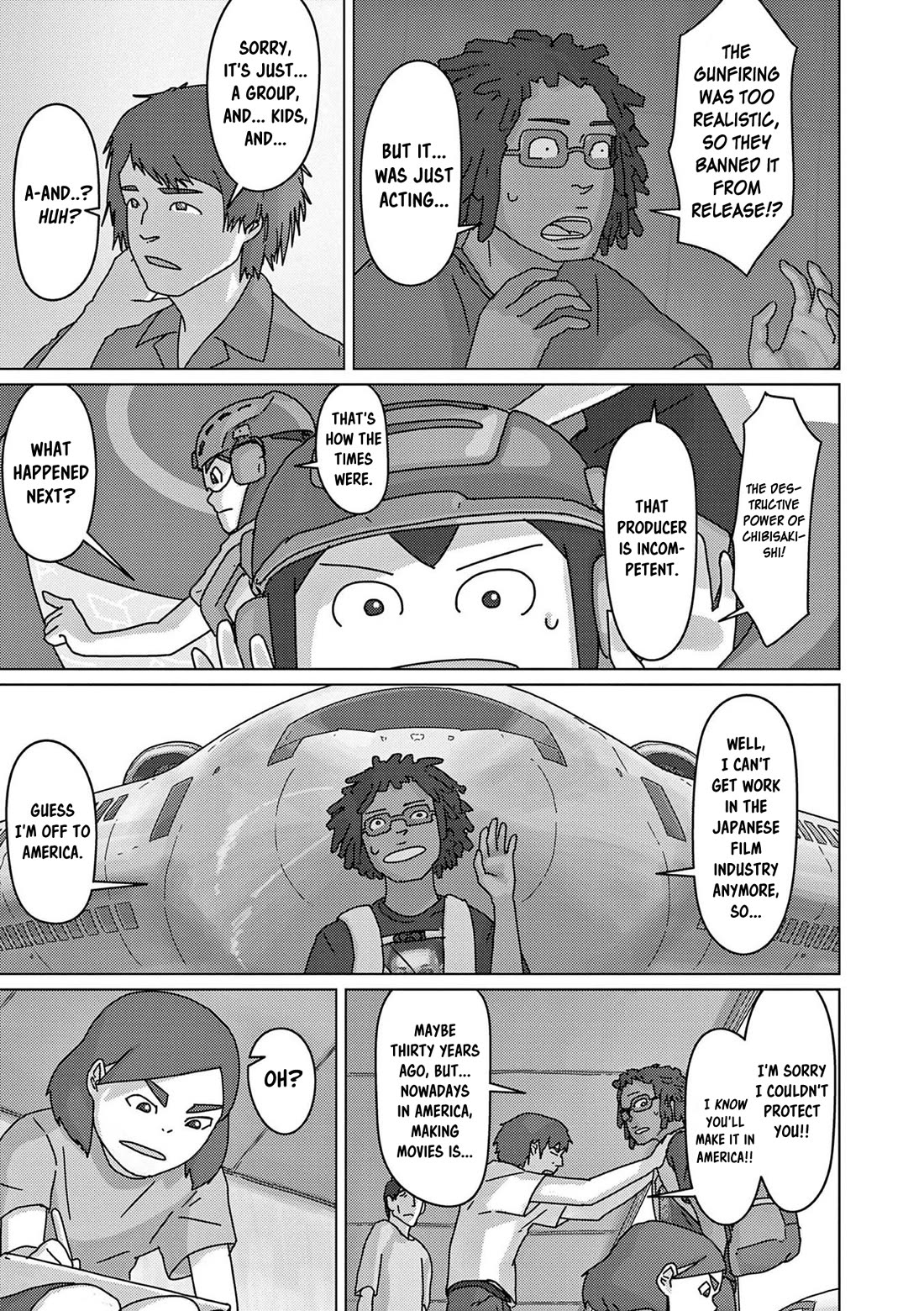 Eizouken ni wa Te wo Dasu na! Chapter 40 page 17 - Chapter 40: Chibisaki In The Studio
