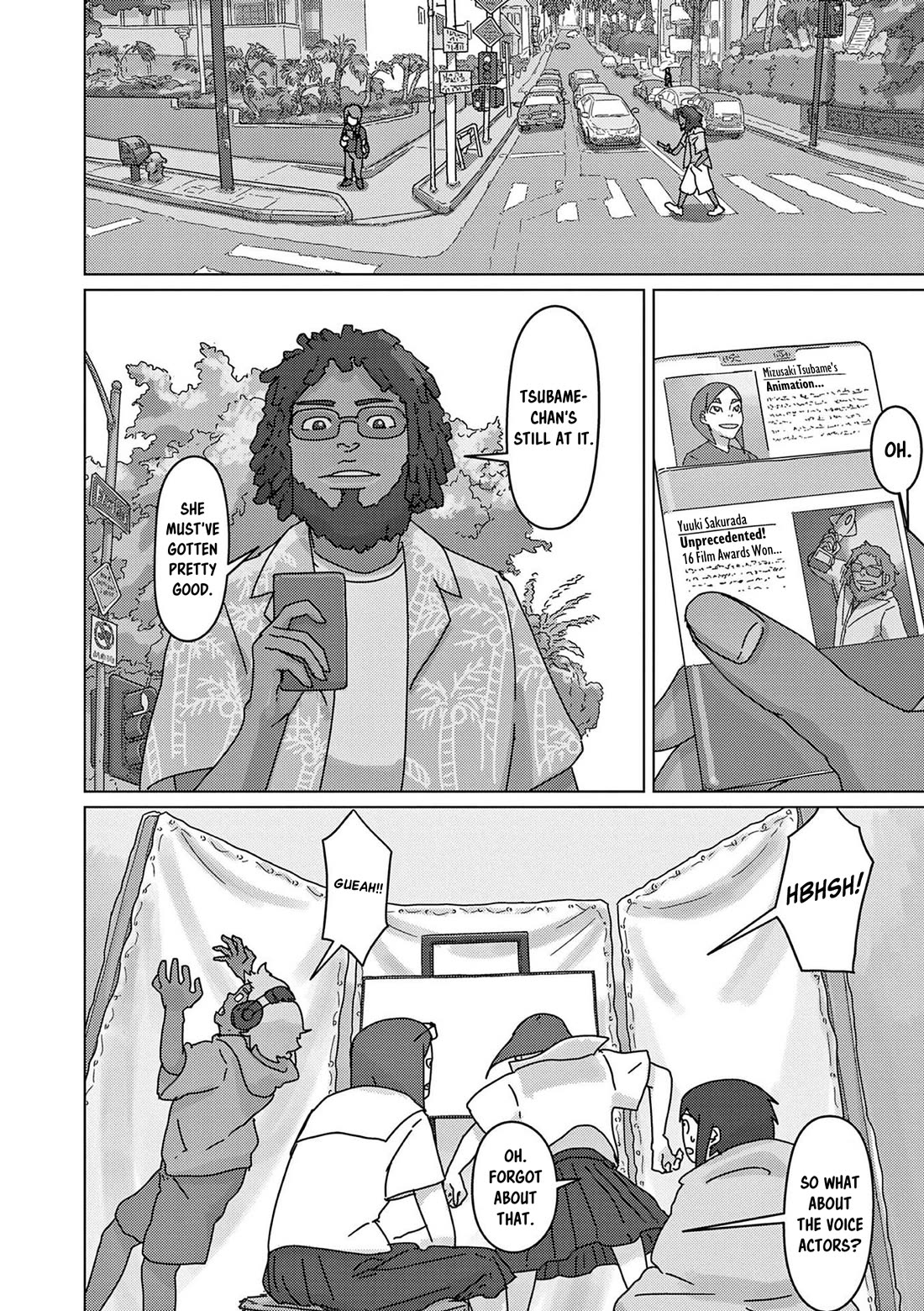 Eizouken ni wa Te wo Dasu na! Chapter 40 page 20 - Chapter 40: Chibisaki In The Studio