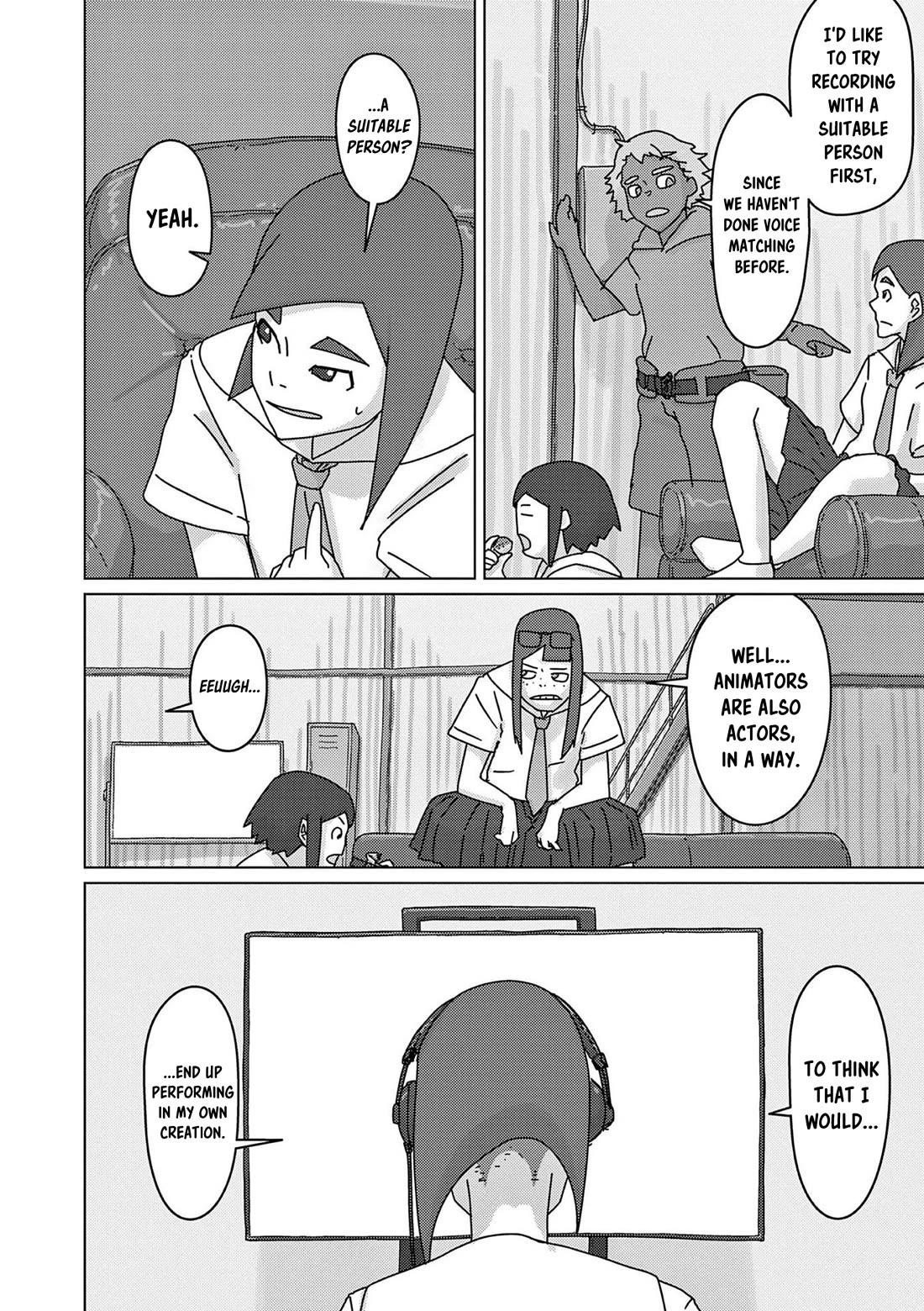Eizouken ni wa Te wo Dasu na! Chapter 40 page 4 - Chapter 40: Chibisaki In The Studio