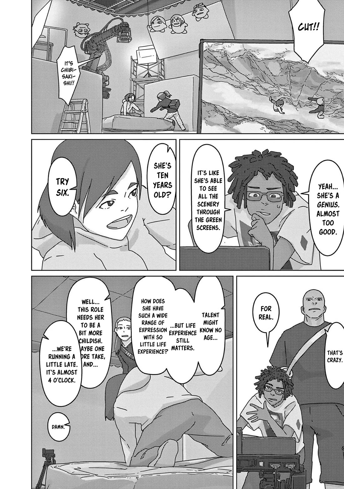 Eizouken ni wa Te wo Dasu na! Chapter 40 page 8 - Chapter 40: Chibisaki In The Studio