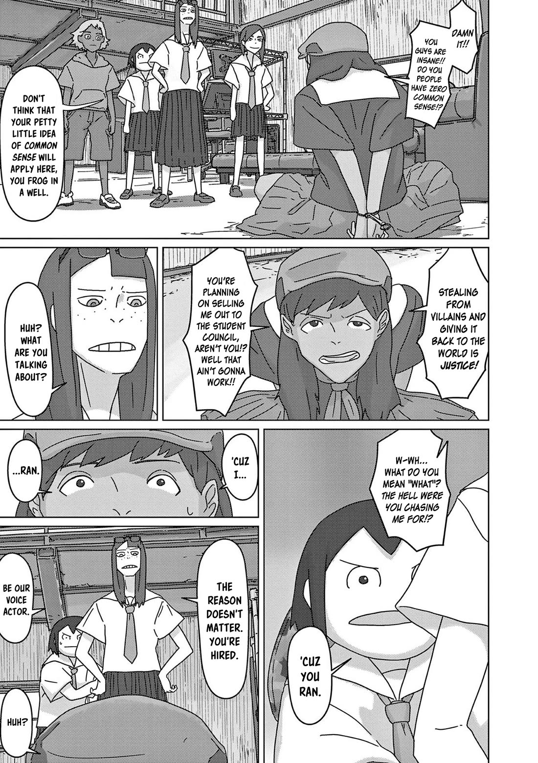 Eizouken ni wa Te wo Dasu na! Chapter 42 page 13 - Chapter 42: Sakurada's Ordeal