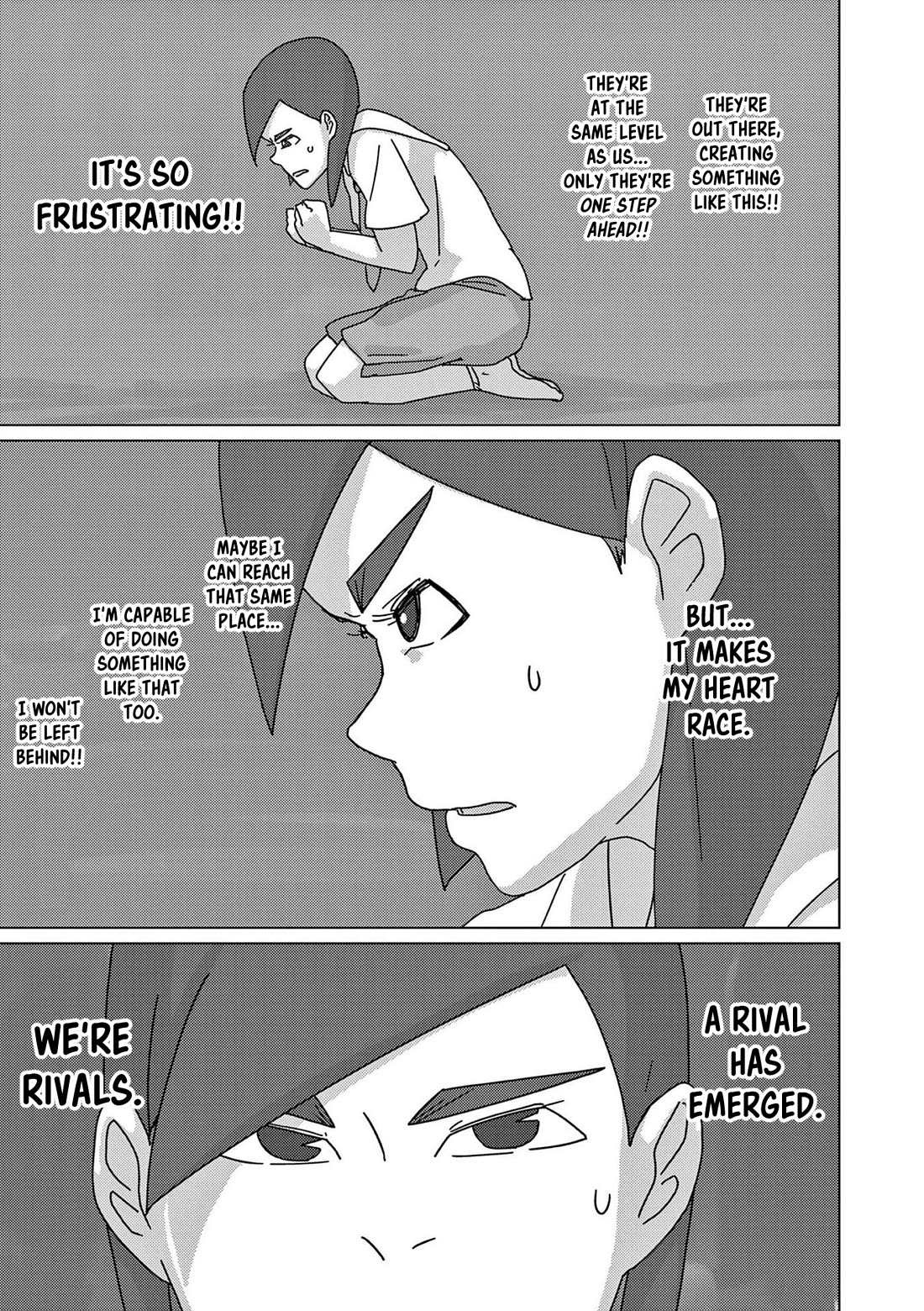 Eizouken ni wa Te wo Dasu na! Chapter 48 page 13 - Chapter 48: Rivals