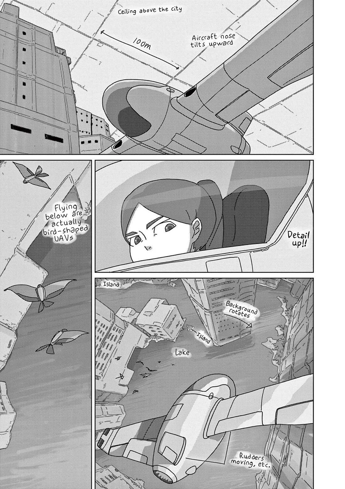 Eizouken ni wa Te wo Dasu na! Chapter 49 page 12 - Chapter 49: Fly