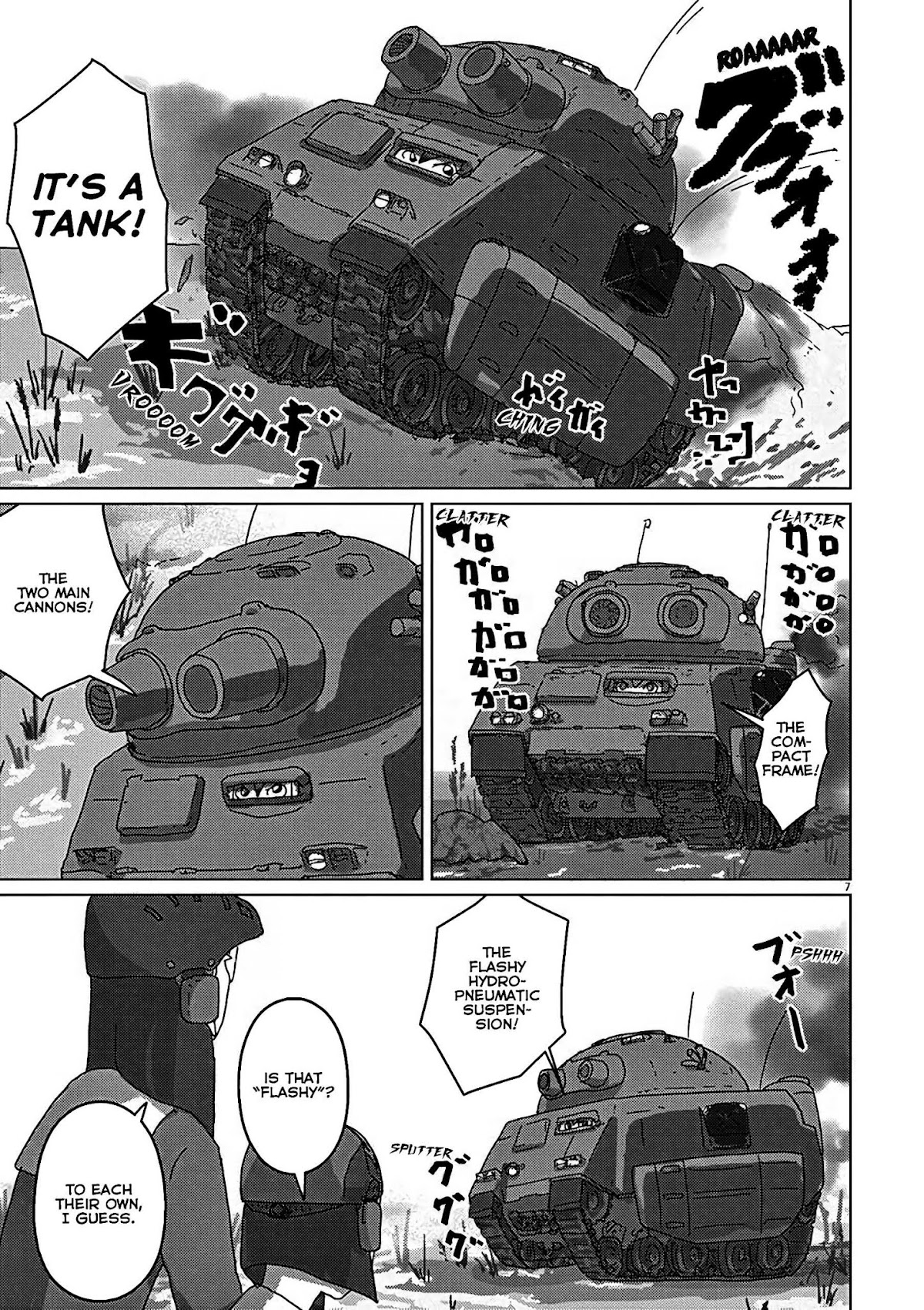 Eizouken ni wa Te wo Dasu na! Chapter 5 page 7 - Chapter 5: Make It Flashy with Less Work!!